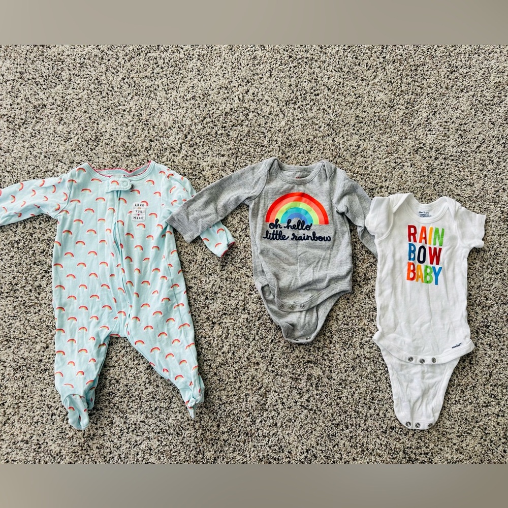 🌈Rainbow Baby Lot🌈